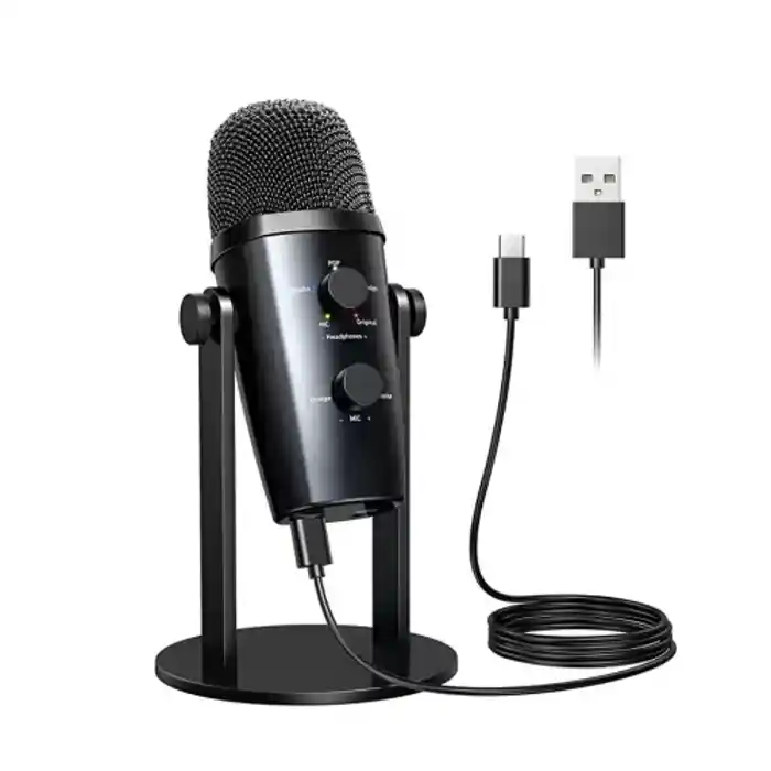 Jmary MC-PW10 Multifunctional USB Recording Microphone for Podcast Gaming and Live Streaming
